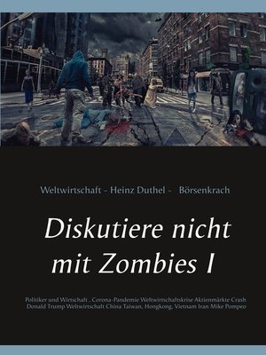 cover image of Diskutiere nicht mit Zombies I